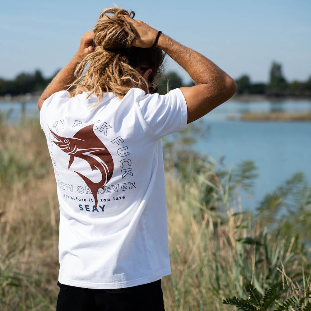Seay T-Shirt Bianca Pismo Online