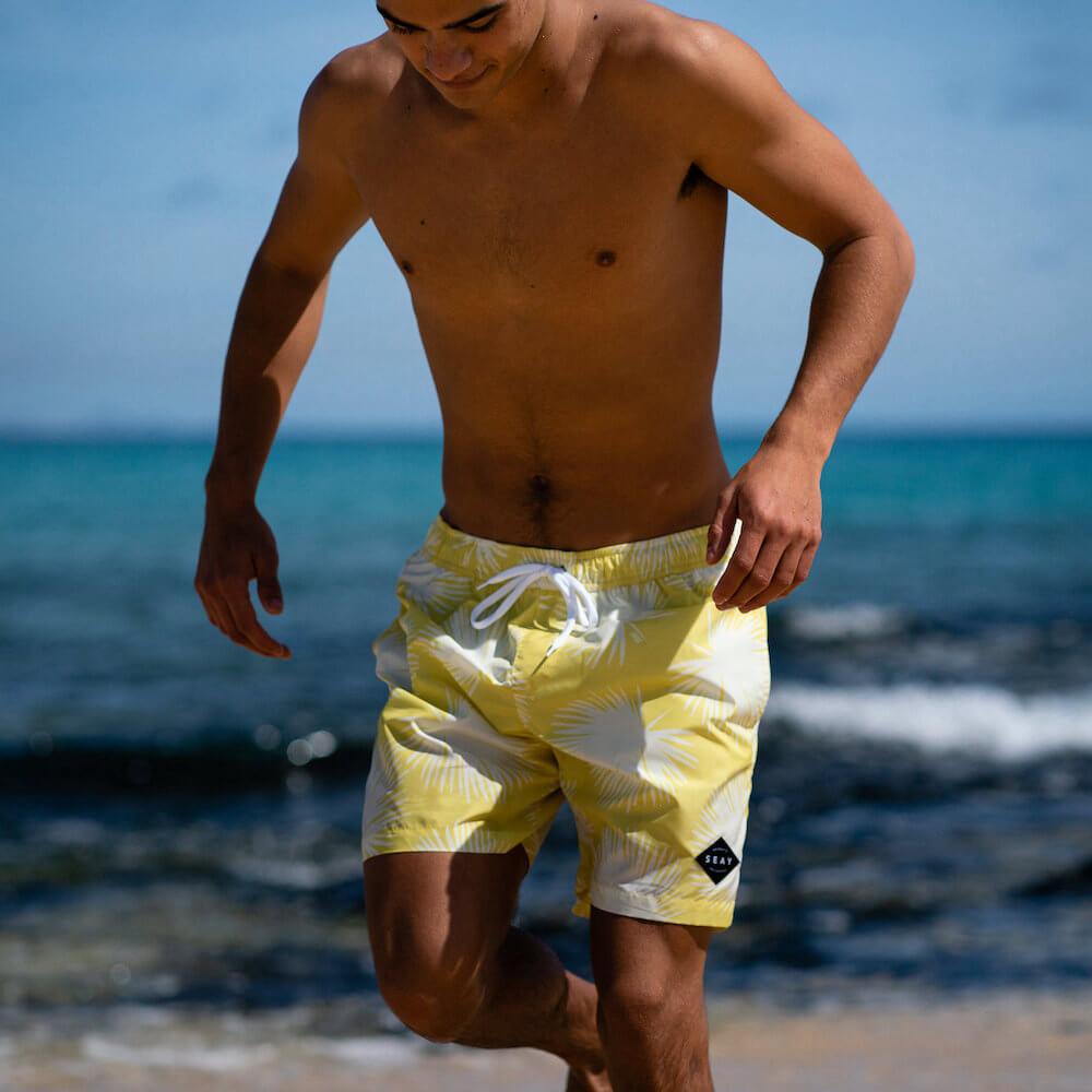 Seay / Swim Boxer Medio Giallo Soffioni 2025