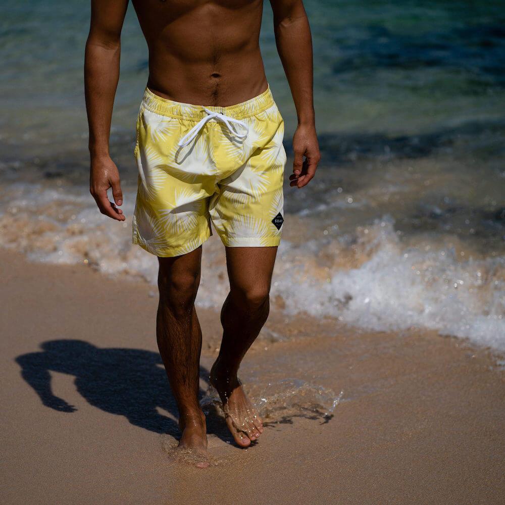 Seay / Swim Boxer Medio Giallo Soffioni 2025