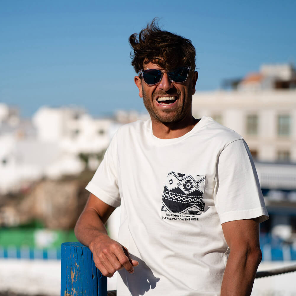 Seay / T-Shirt Bianco Naturale Kaleo Unisex Shopping Online
