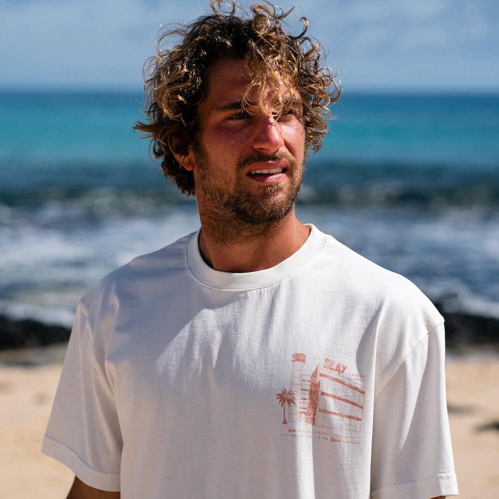Seay / T-Shirt Bianco Naturale Ikaika Sottocosto