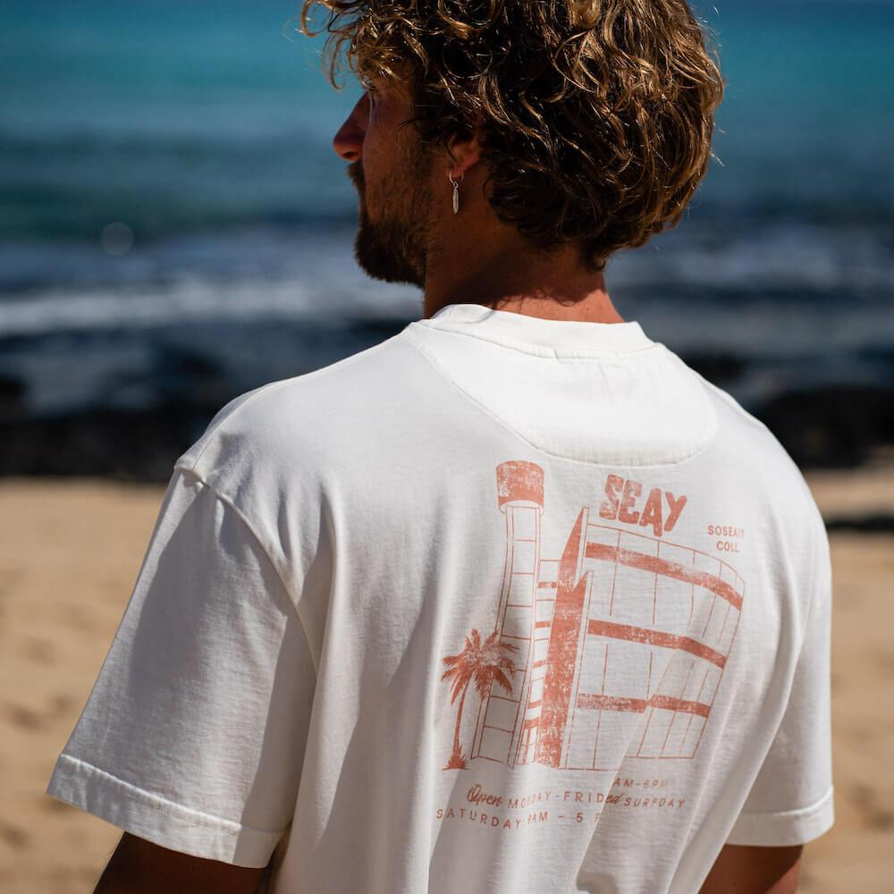 Seay / T-Shirt Bianco Naturale Ikaika Sottocosto