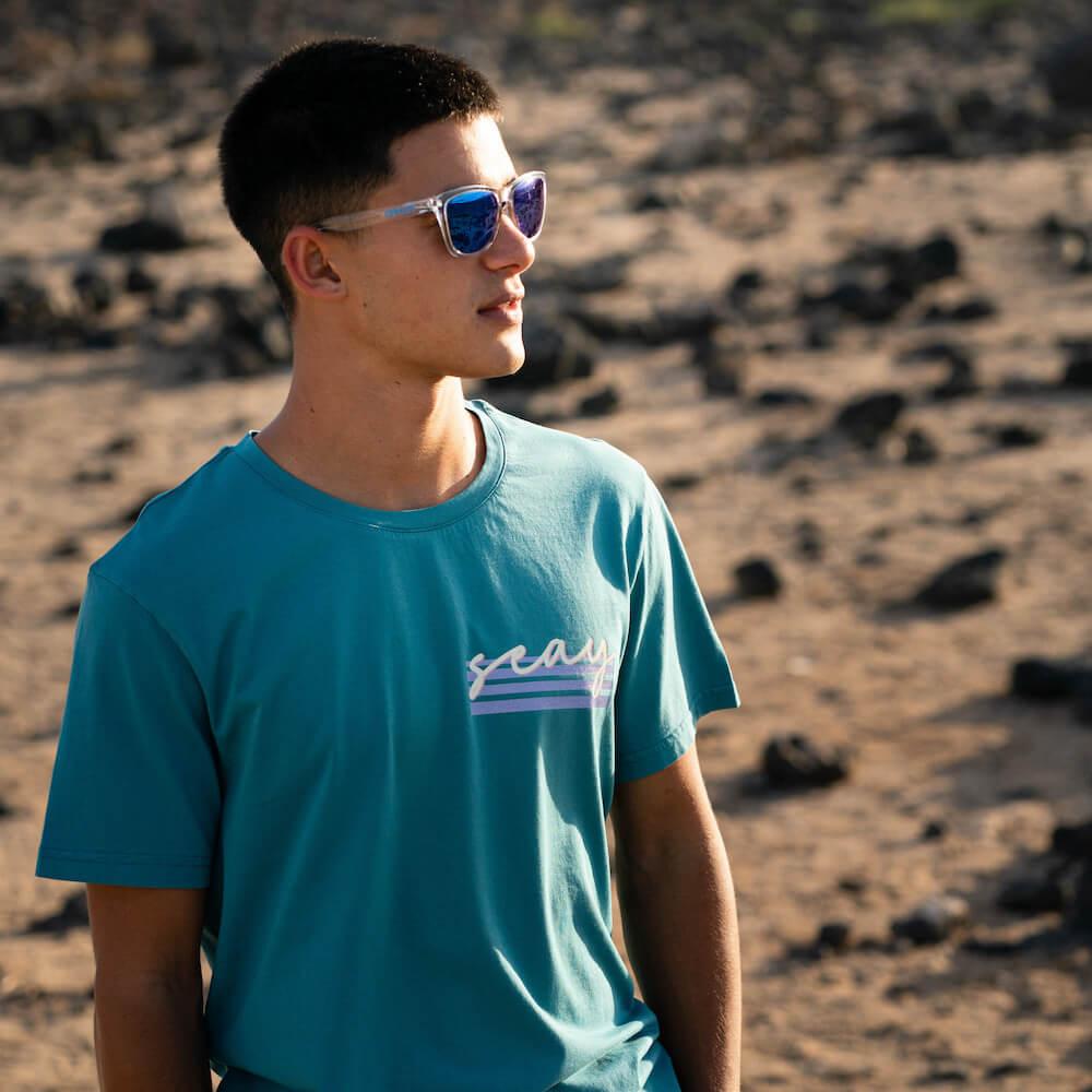 Seay / T-Shirt Verde Smeraldo Kaleo Convenienza