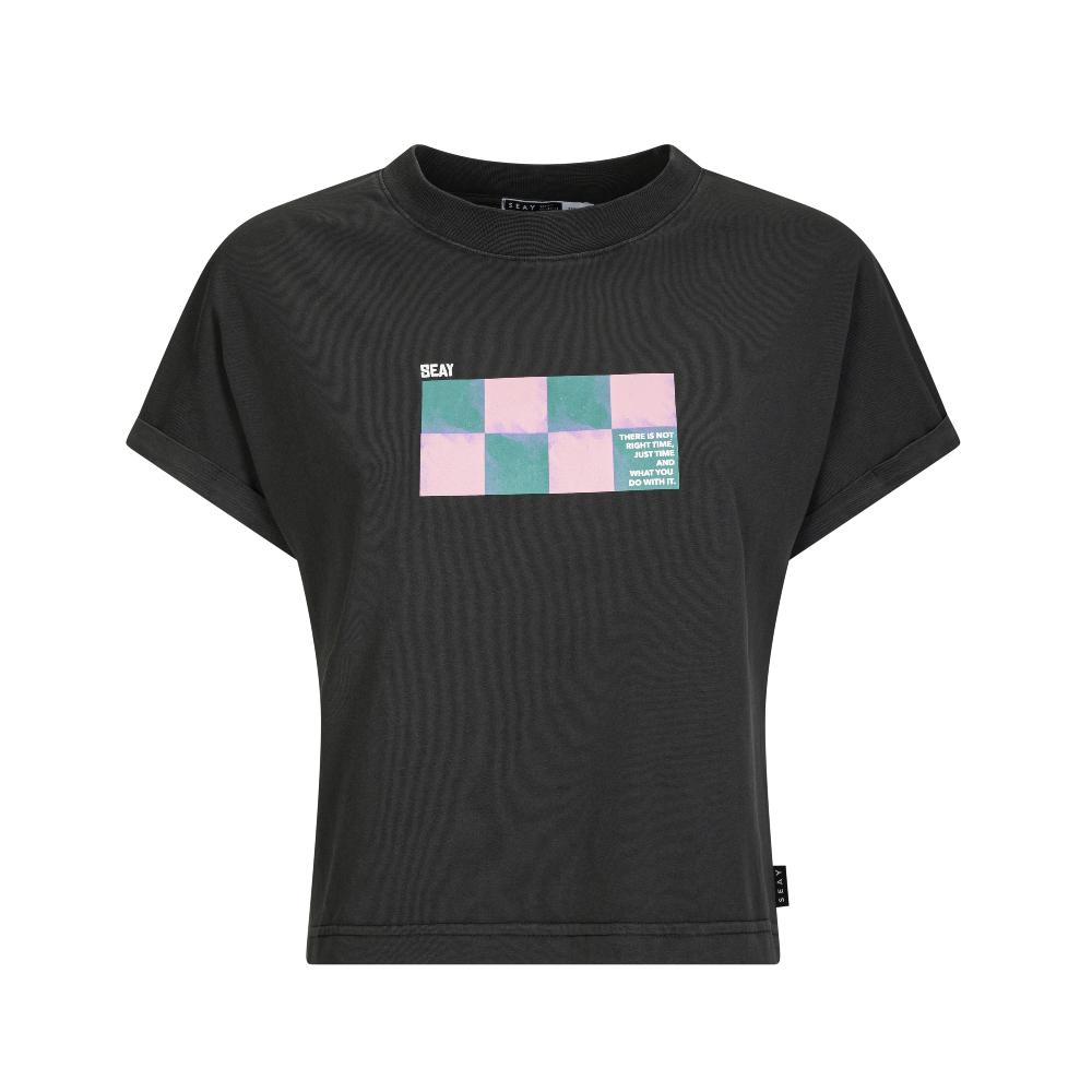 Seay / Crop T-Shirt Nera Kanoa Latest fashion