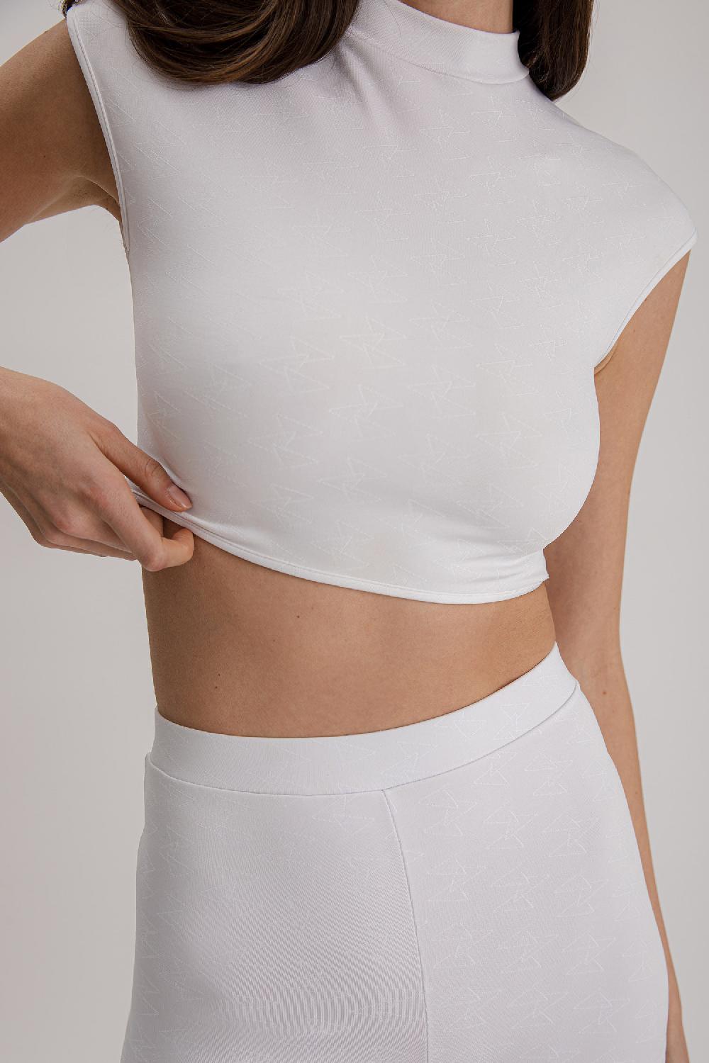 Suahru Naxos Jacquard CropTop Qualità Garantita