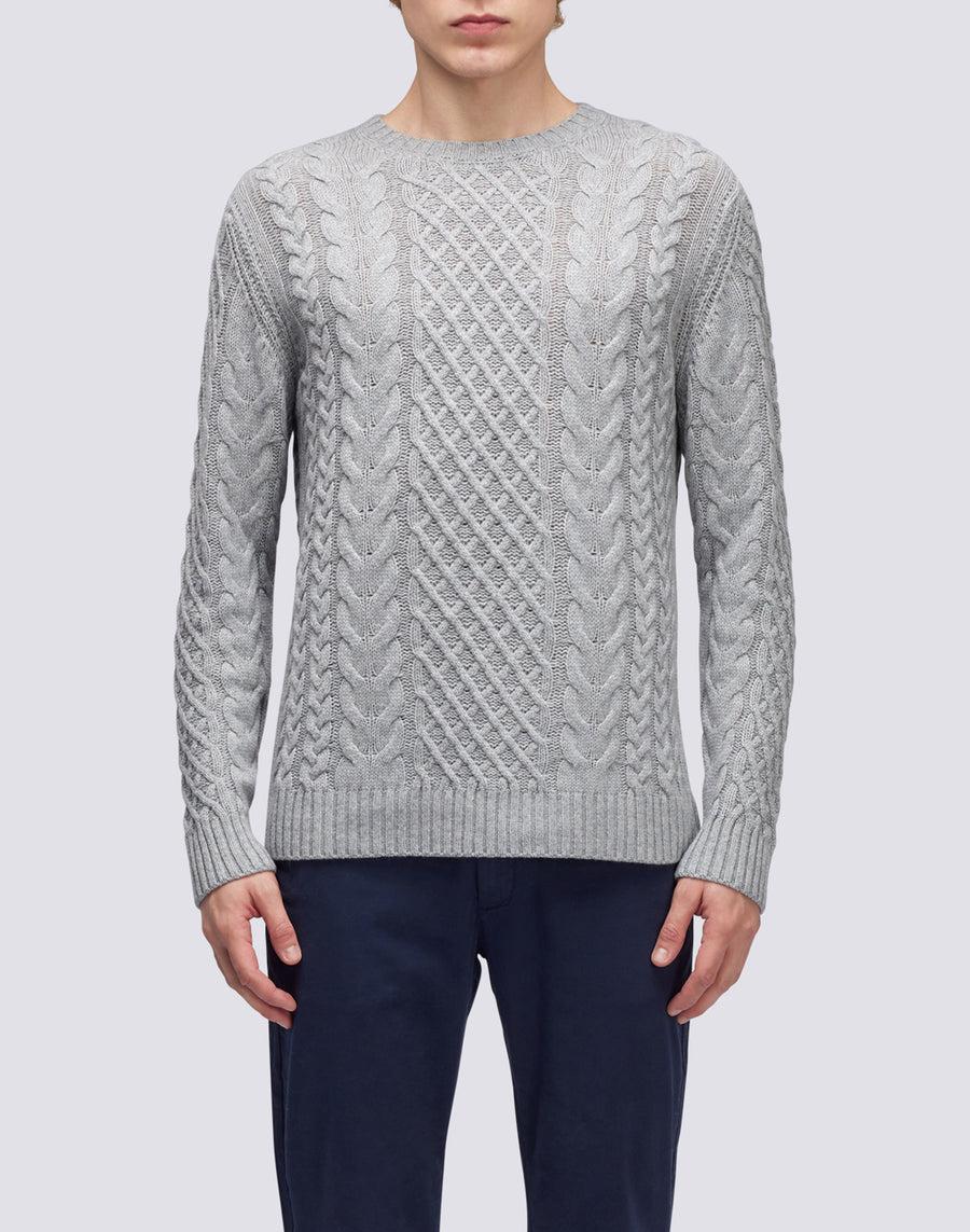 Sundek maglione a girocollo misto cashmere M354KIWS100-02900 Moda