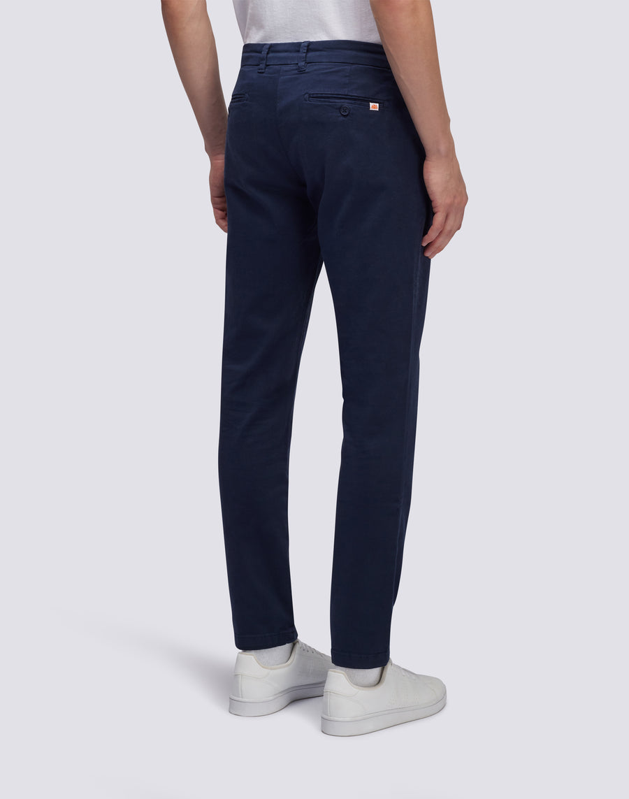 Sundek PANTALONI IN TWILL DI COTONE HARLAND M197TRCO300-70100 Italy