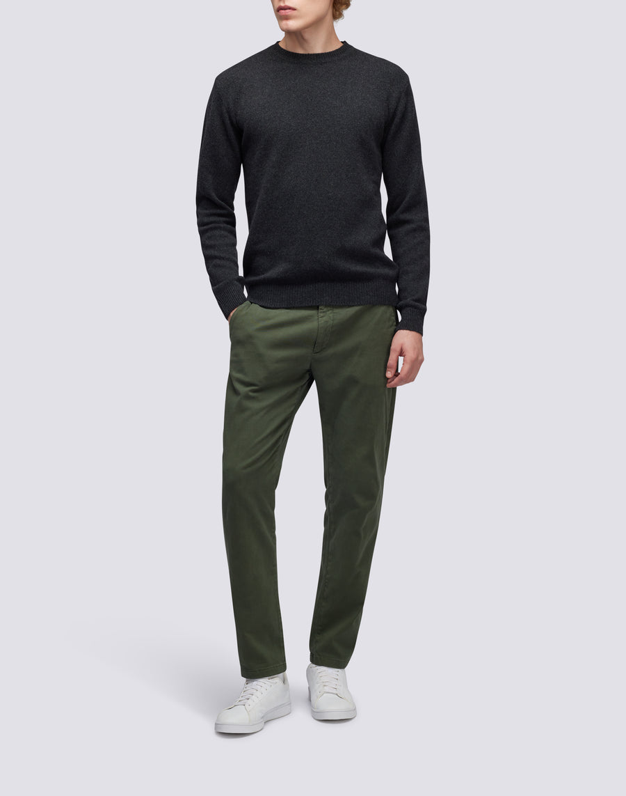 Sundek maglione a girocollo misto cashmere M352KIWS500-94400 Italia