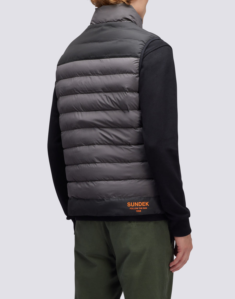 Sundek gilet trapuntato m999jvdp100-94401 In Linea