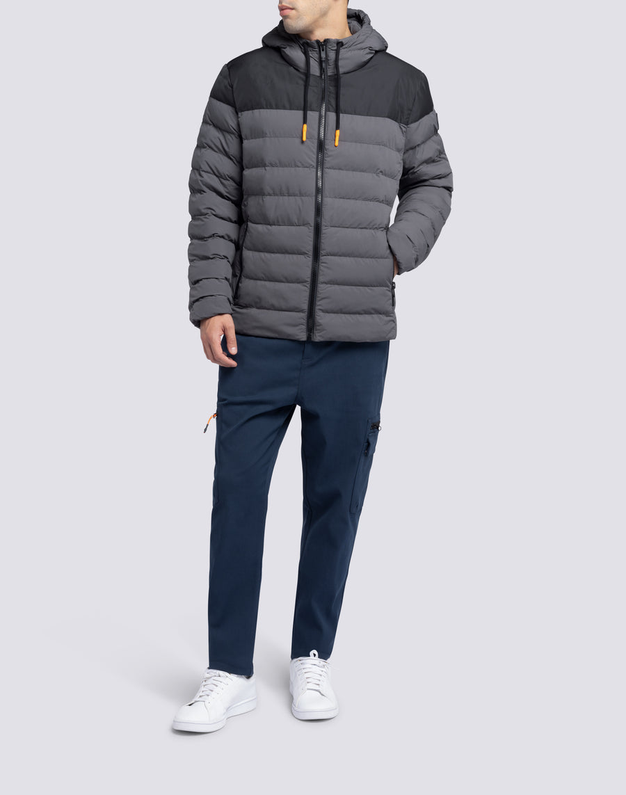 Sundek giacca trapuntata con cappuccio m998jkdp100-94401 Vendita