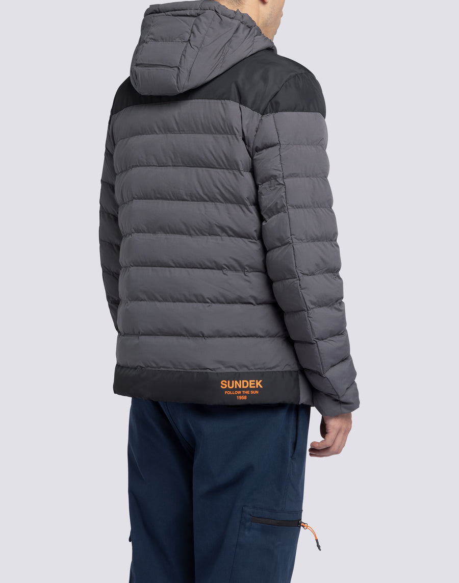 Sundek giacca trapuntata con cappuccio m998jkdp100-94401 Vendita