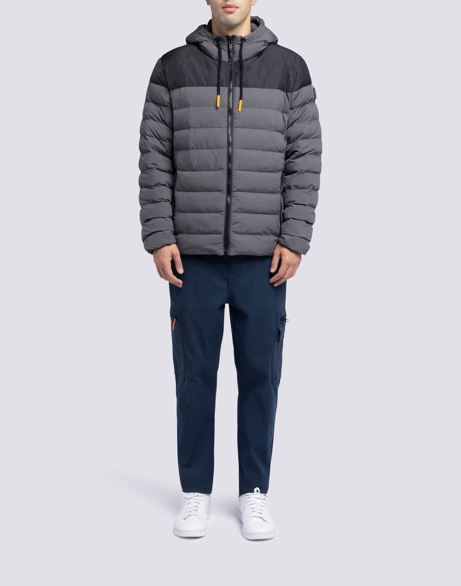 Sundek giacca trapuntata con cappuccio m998jkdp100-94401 Vendita