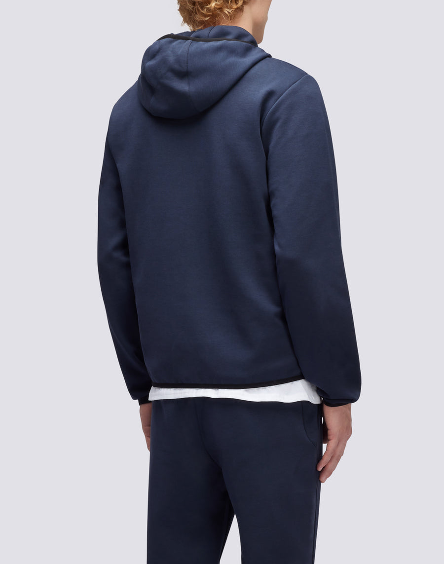 Sundek felpa full zip con cappuccio m411jhil400-00701 Qualità Garantita