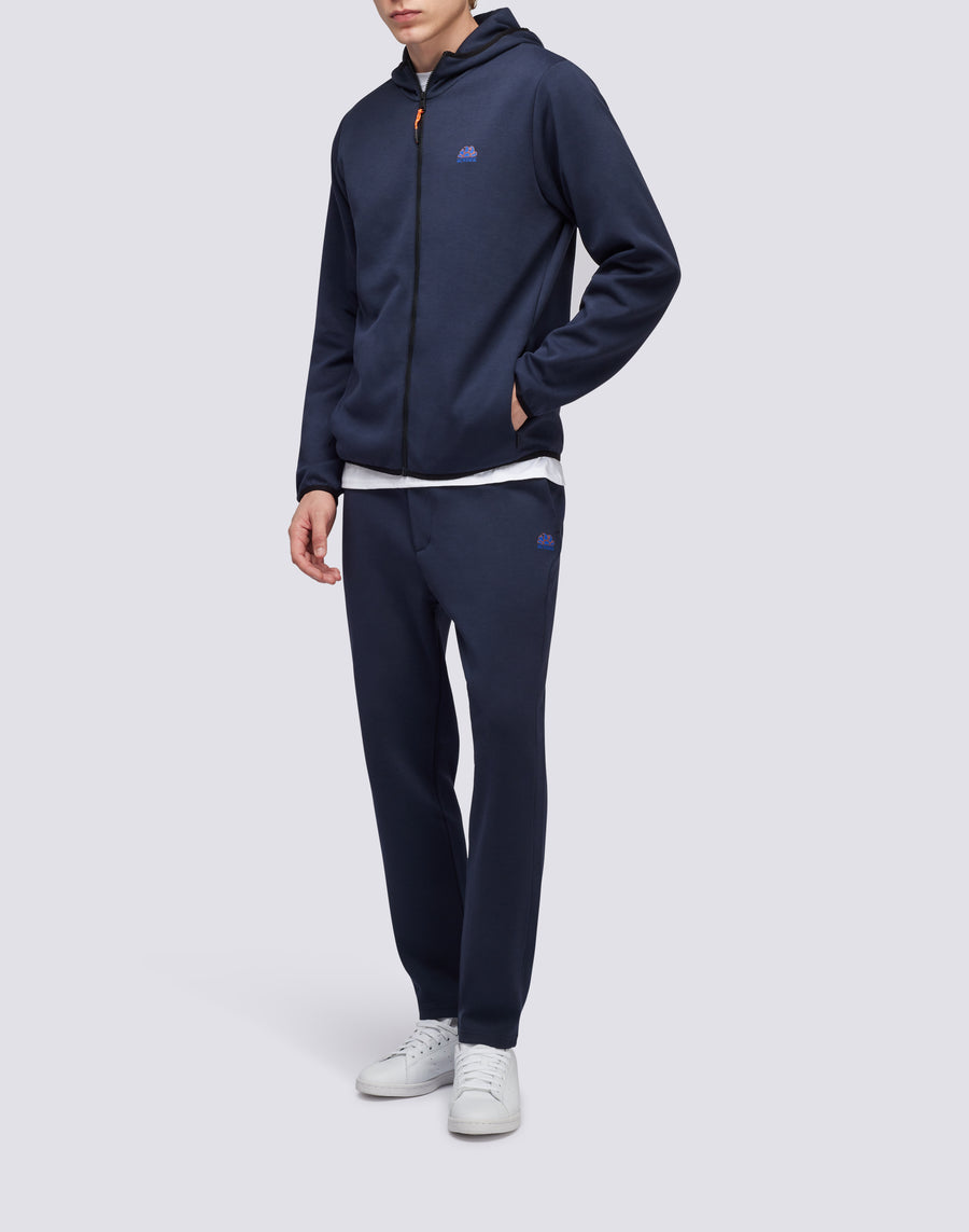 Sundek felpa full zip con cappuccio m411jhil400-00701 Qualità Garantita
