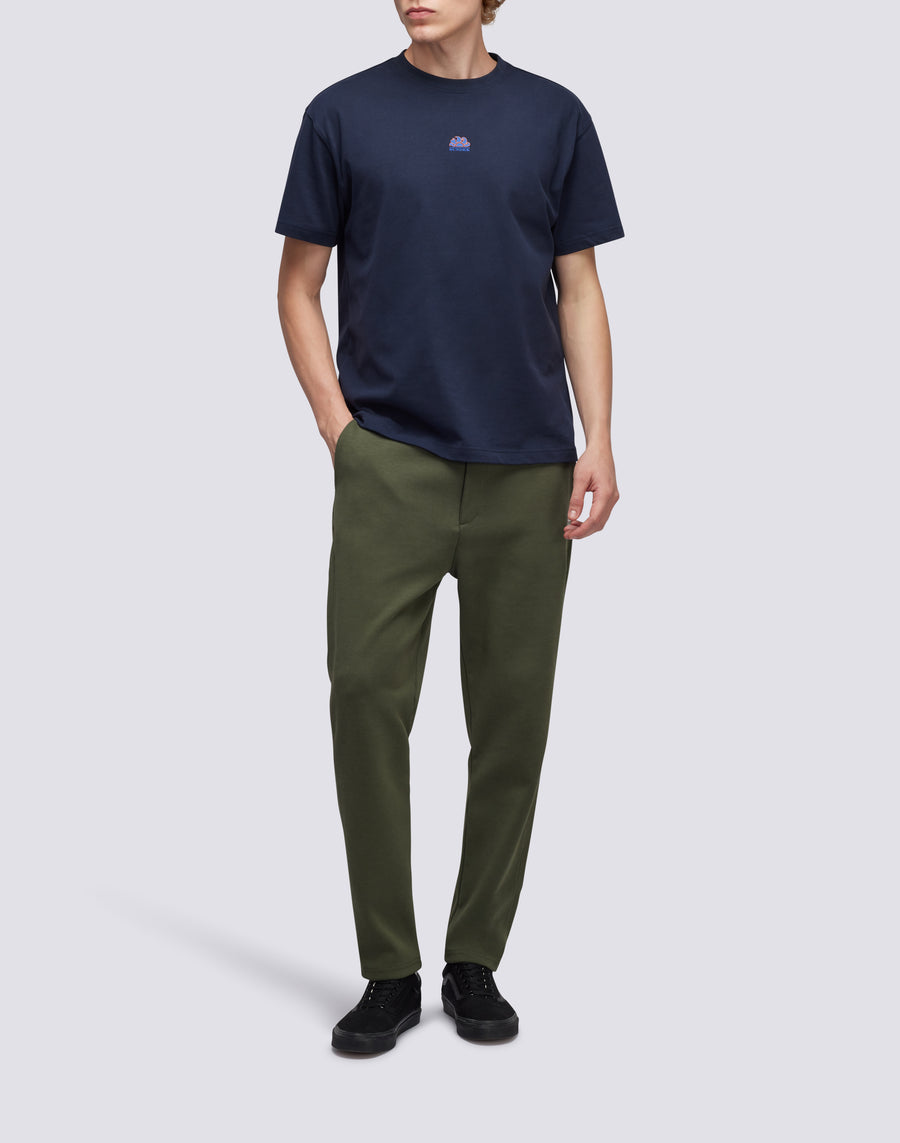Sundek t-shirt girocollo in cotone con logo M667TEJS700-00701 Affare Del Giorno