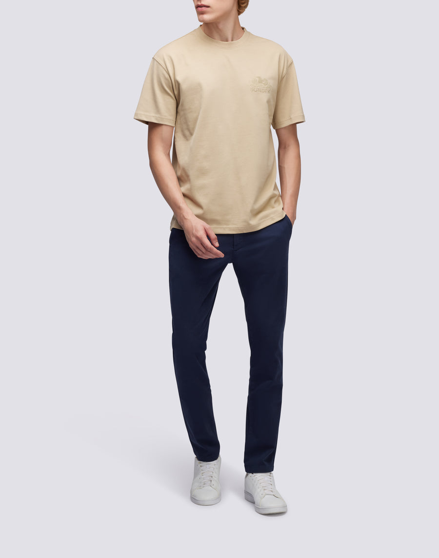 Sundek T-SHIRT GIROCOLLO CON LOGO RICAMATO M170TEJS700-65200 Prezzo Ridotto