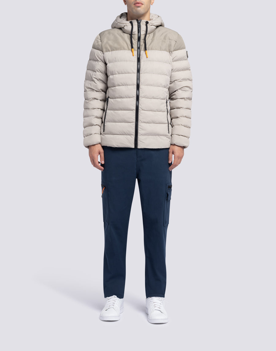 Sundek giacca trapuntata con cappuccio m998jkdp100-65201 Sottocosto