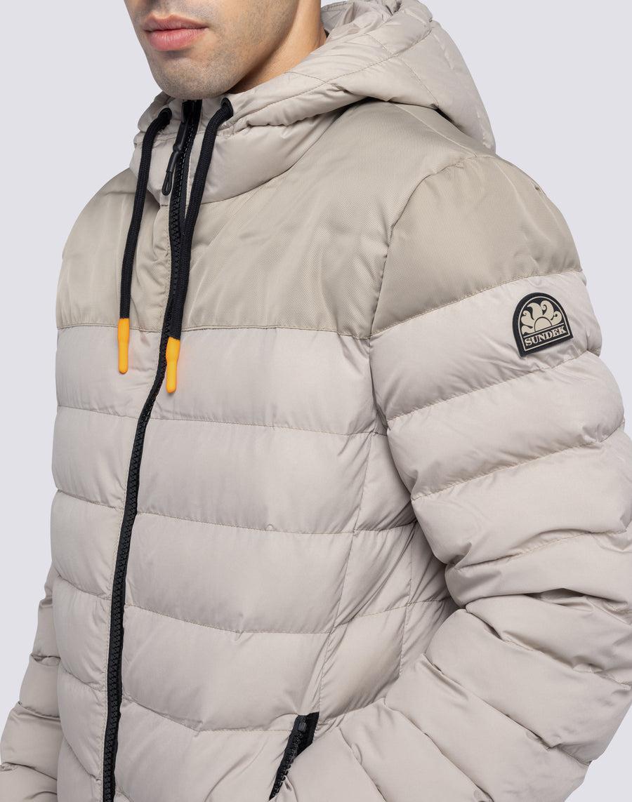 Sundek giacca trapuntata con cappuccio m998jkdp100-65201 Sottocosto