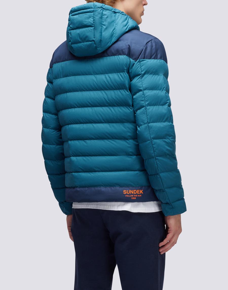 Sundek giacca trapuntata con cappuccio m998jkdp100-93301 Novità