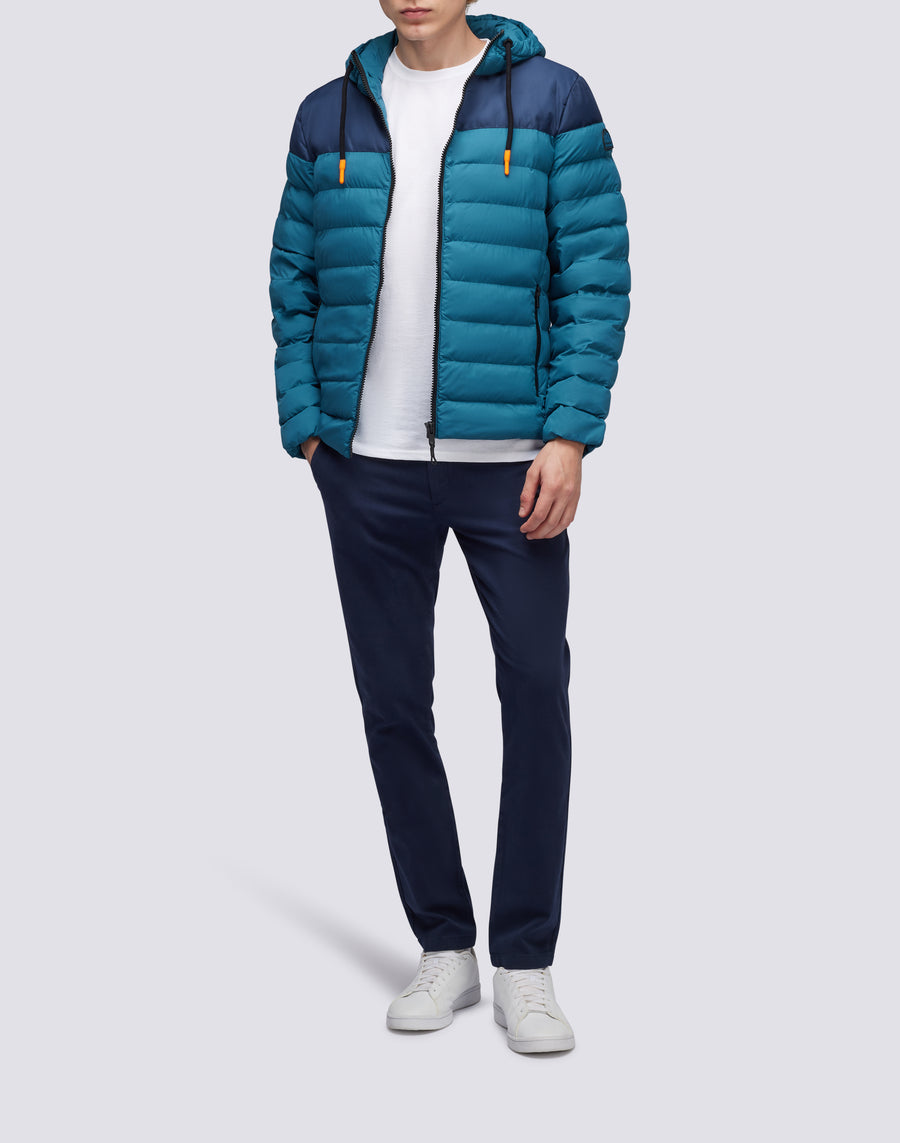 Sundek giacca trapuntata con cappuccio m998jkdp100-93301 Novità