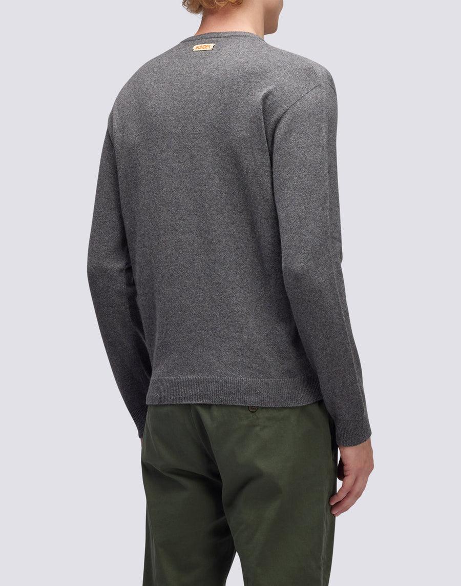 Sundek maglione a girocollo misto cashmere M350KIWS500-33700 Presa