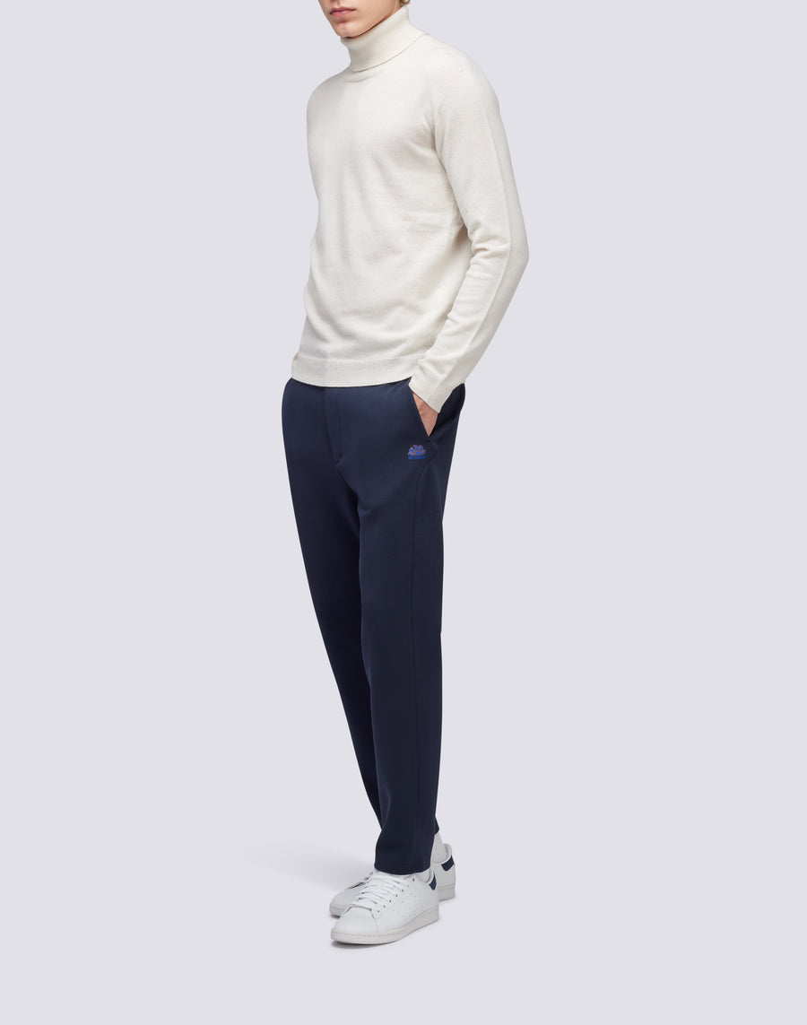 Sundek maglione a girocollo misto cashmere M351KIWS500-03900 Economico
