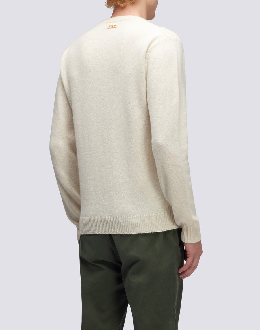 Sundek maglione a girocollo misto cashmere M352KIWS500-03900 Online