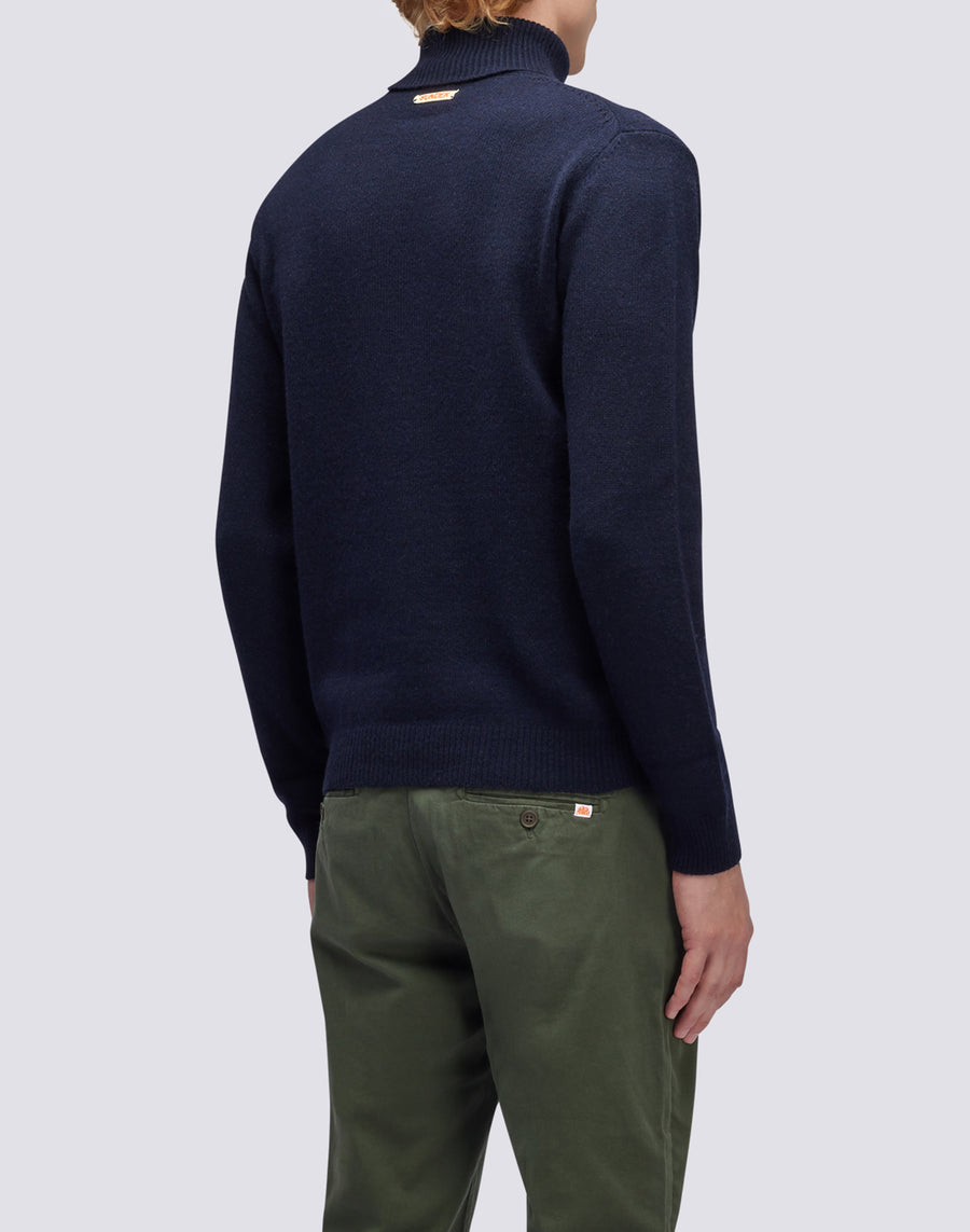 Sundek maglione a girocollo misto cashmere M353KIWS500-00700 Outlet