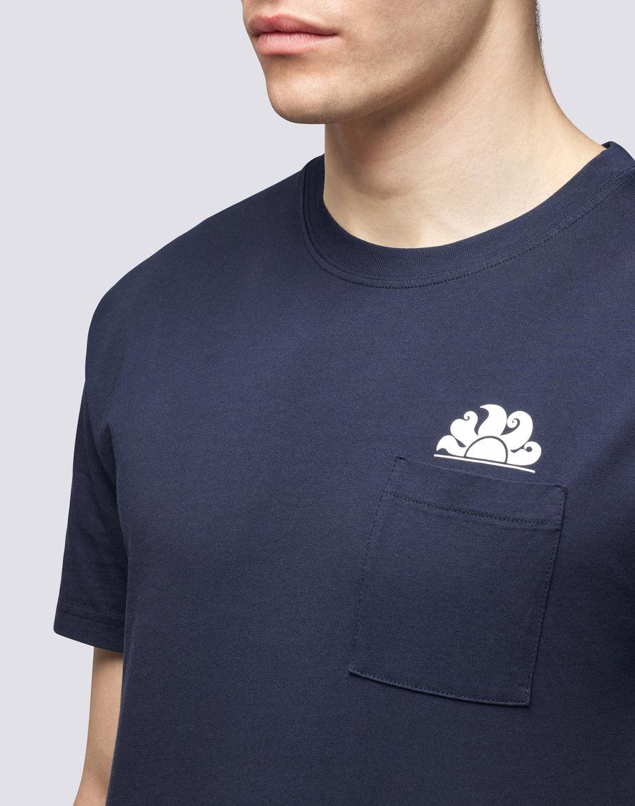 Sundek T-SHIRT CON TASCA m609tej7800-00701 In Saldo
