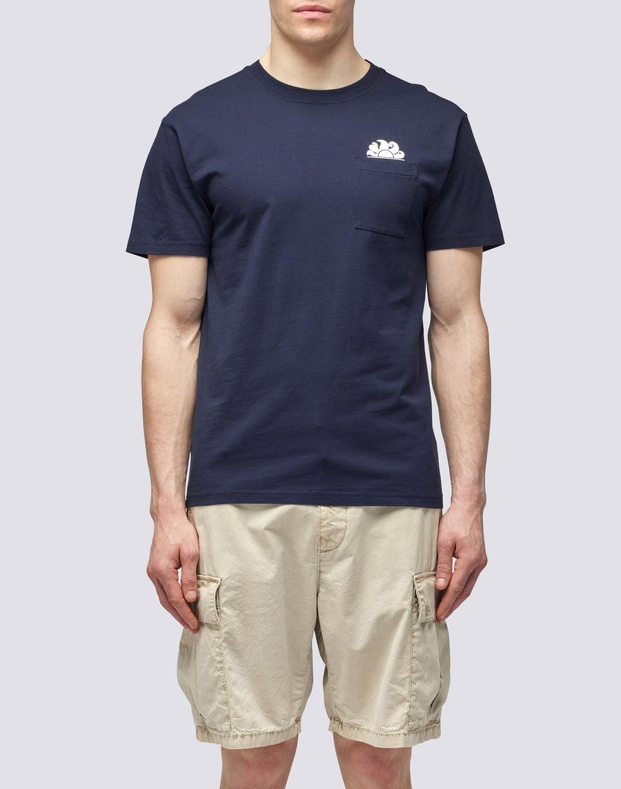 Sundek T-SHIRT CON TASCA m609tej7800-00701 In Saldo