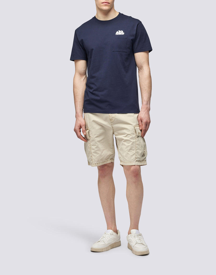 Sundek T-SHIRT CON TASCA m609tej7800-00701 In Saldo