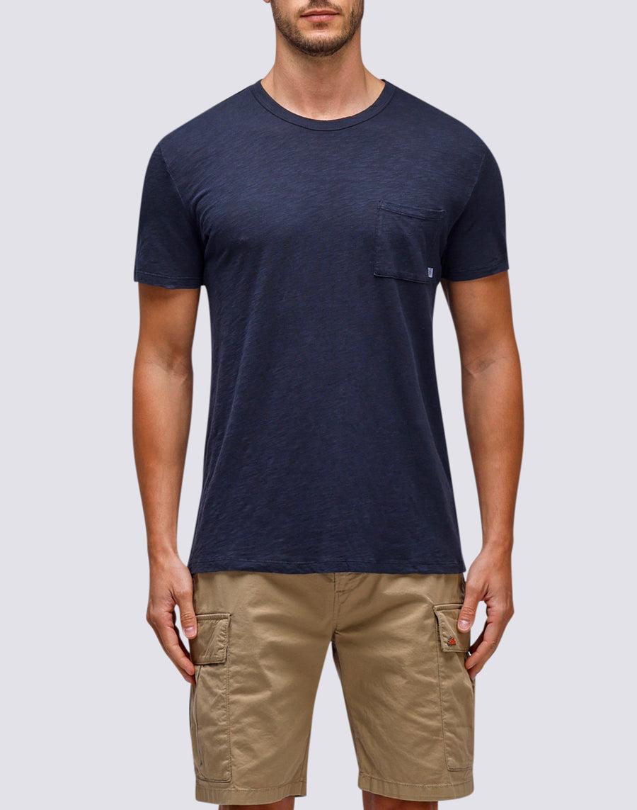 Sundek T-SHIRT CON TASCA m633tejy1tc-00700 In Vendita