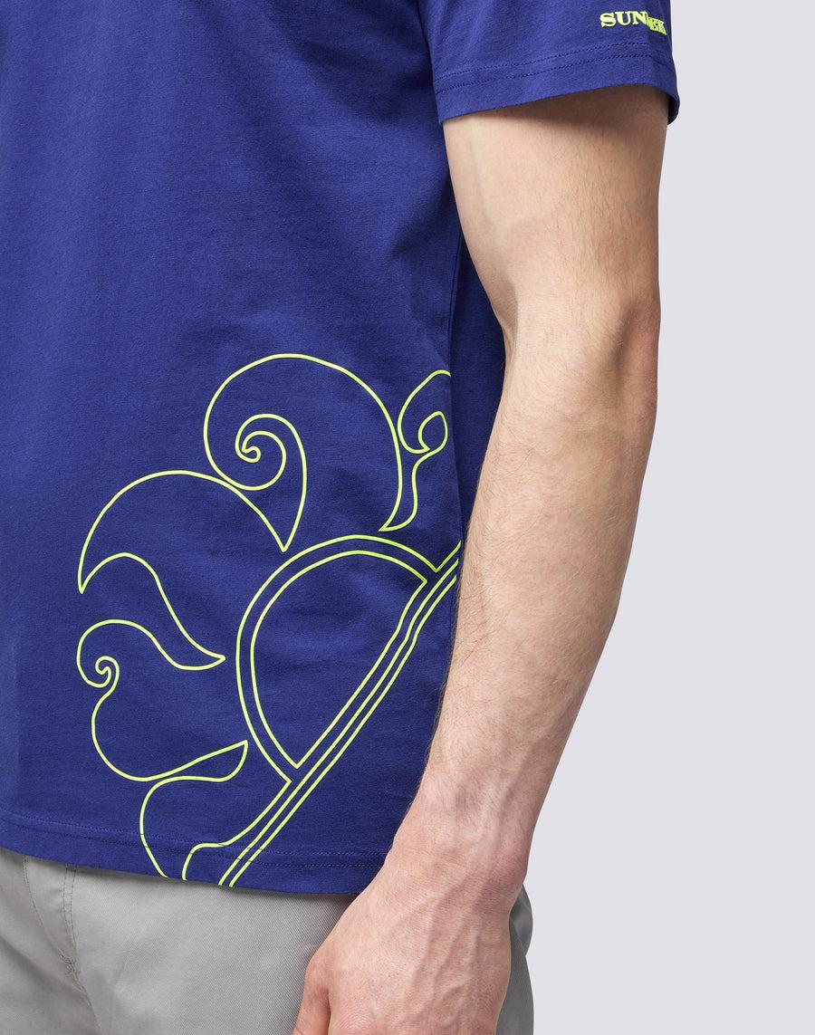 Sundek T-SHIRT LOGO m607tej7800-a2501 Saldi Di Fabbrica