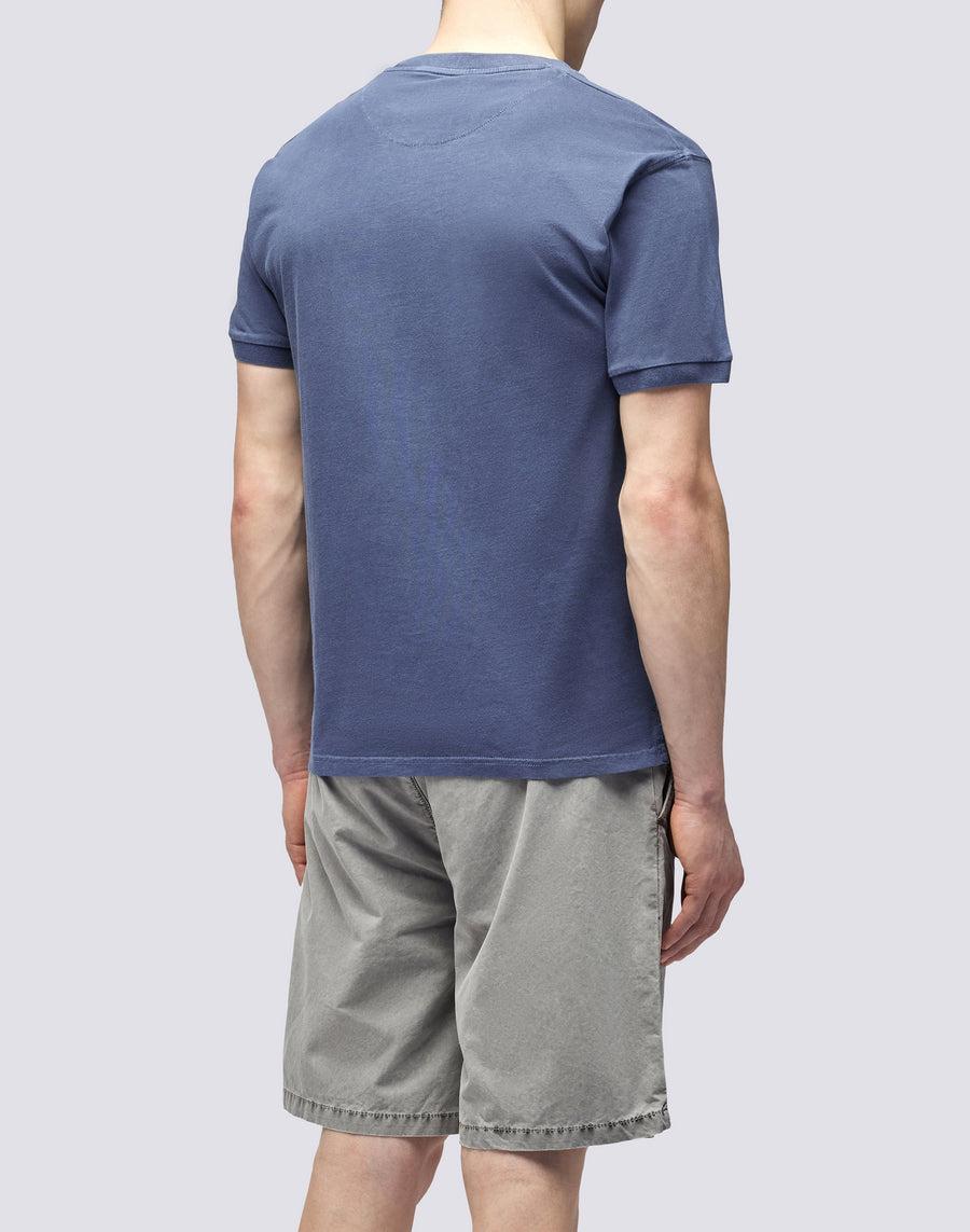 Sundek T-SHIRT NEW DEY GIROCOLLO TINTO CAPO CON LOGO m108tej78tc-00701 50% di sconto per tempo limitato