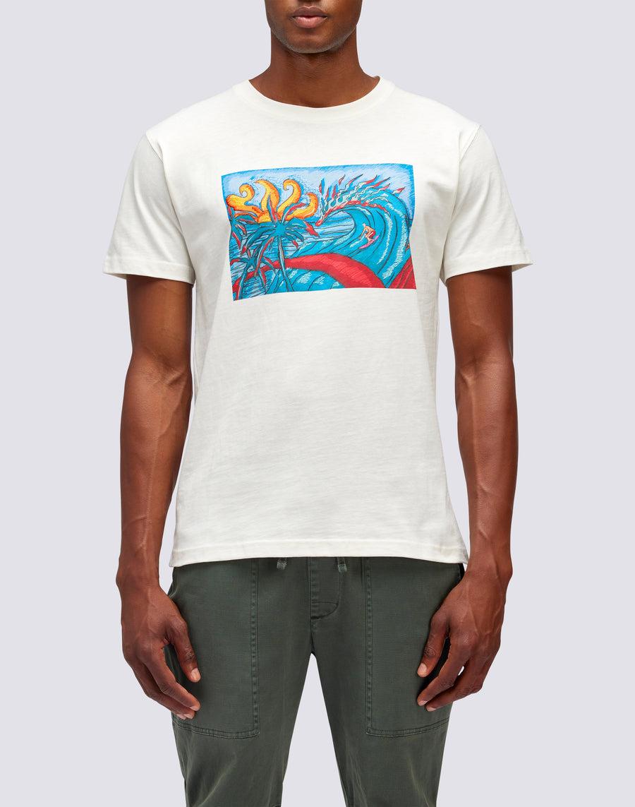 Sundek T-SHIRT STAMPA m644tejs500-03900 Pezzi Unici