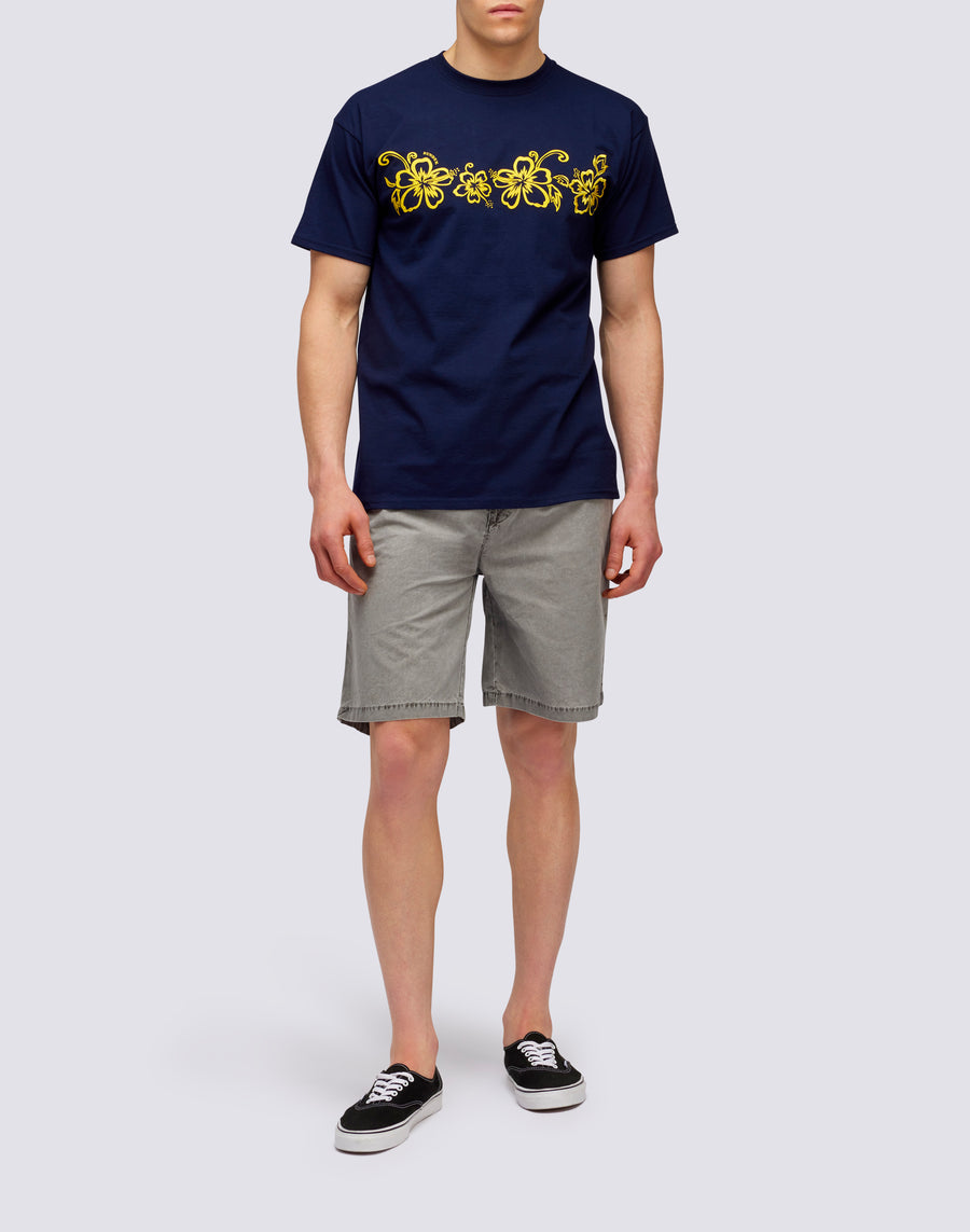 Sundek T-SHIRT ARCHIVE HIBISCUS PRINT m636tejy3ia-00700 Soddisfazione Garantita