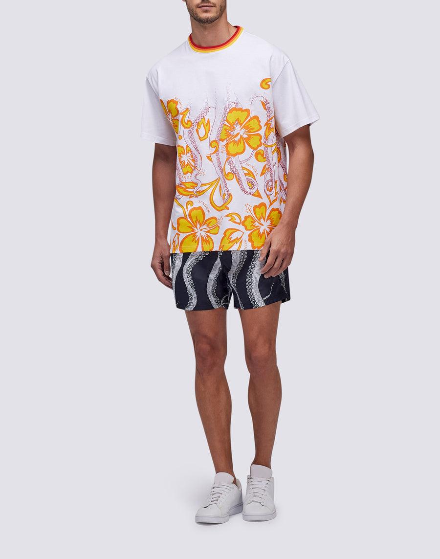 Sundek SUNDEK X OCTOPUS - T-SHIRT m662tejy5ou-006ou Qualità Garantita