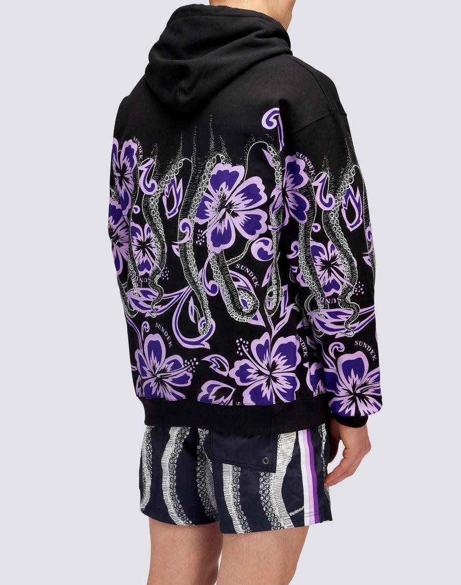 Sundek SUNDEK X OCTOPUS - FELPA CON CAPPUCCIO m786jhf94ou-004ou Negozi Online