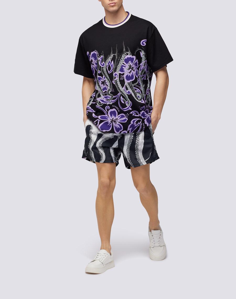 Sundek T-SHIRT OCTOPUS m662tejy5ou-004ou Acquista Ora