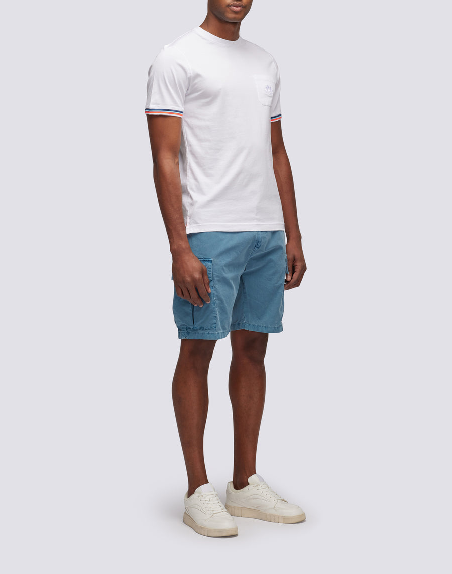 Sundek t-shirt finn girocollo con taschino M775TEJ7800-00634 Promozione Limitata