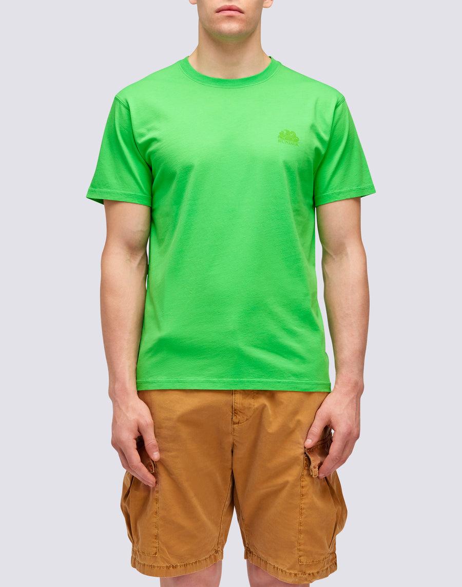 Sundek T-SHIRT GIROCOLLO CON LOGO m129tej78ot-a1800 Fino Al -60%