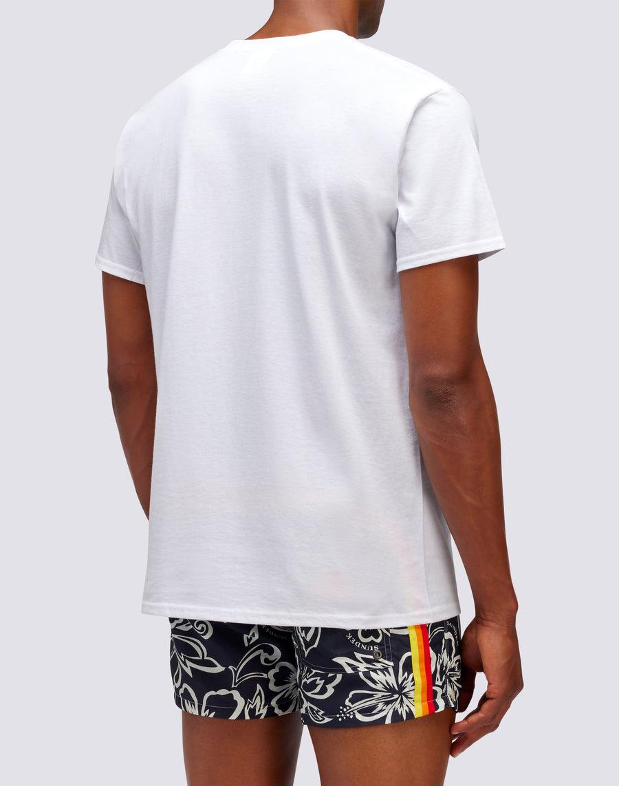 Sundek T-SHIRT HERITAGE SUNDEK PRINT m642tejy300-00600 Prezzo Ridotto