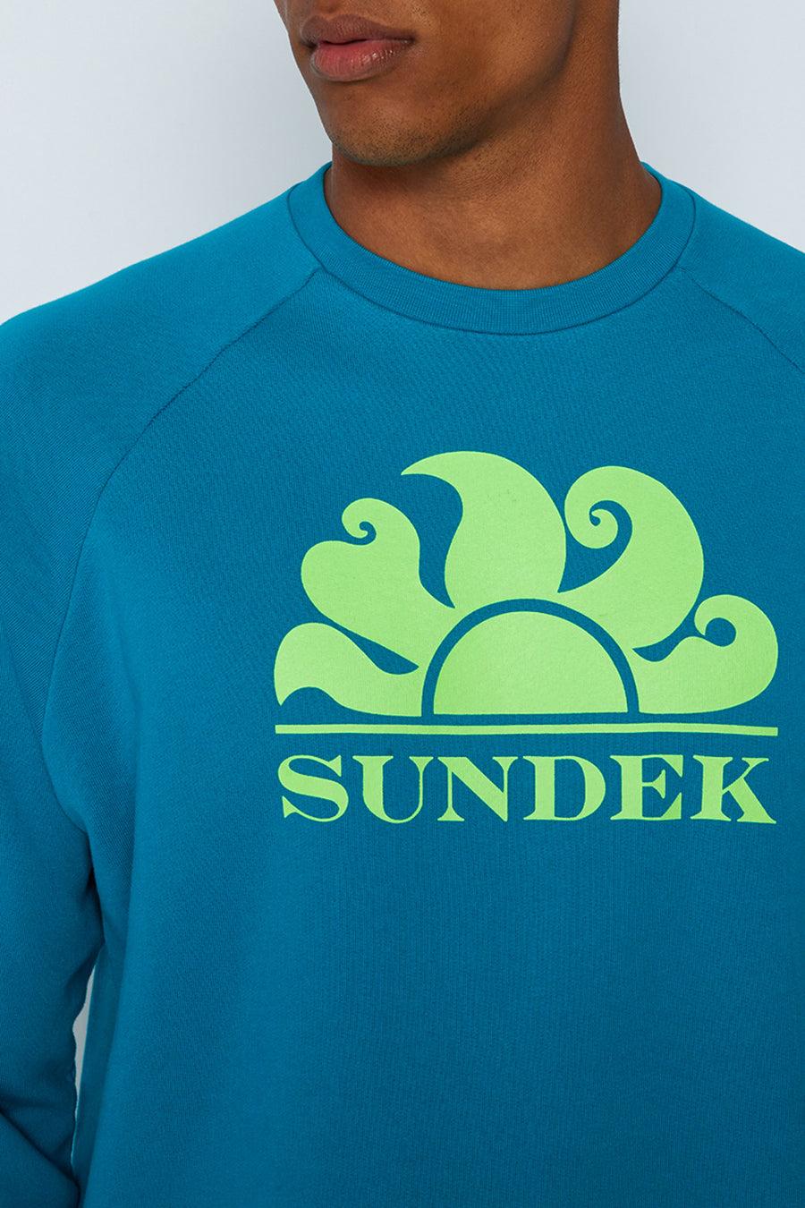 Sundek felpa a girocollo con logo M138JHF7700-69401 Convenienza