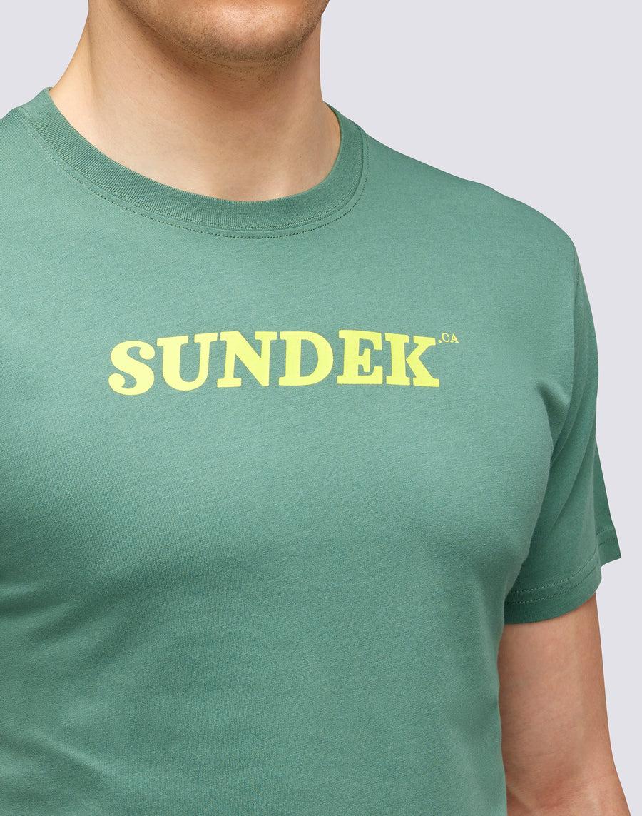 Sundek T-SHIRT GIROCOLLO CON LOGO m287tej7800-a1601 Offerta