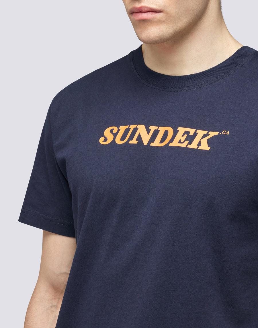 Sundek T-SHIRT GIROCOLLO CON LOGO Vendita Calda