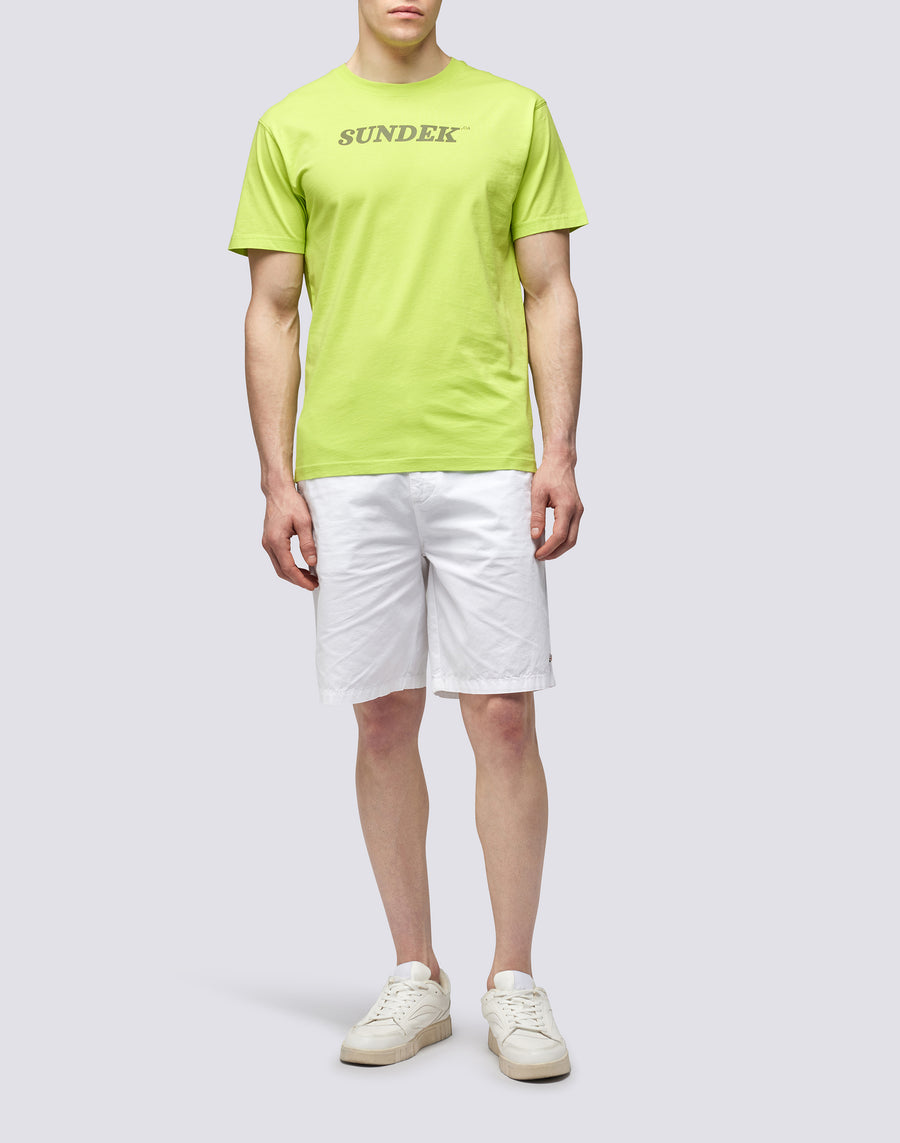 Sundek T-SHIRT GIROCOLLO CON LOGO m287tej7800-69101 Saldi Di Fabbrica