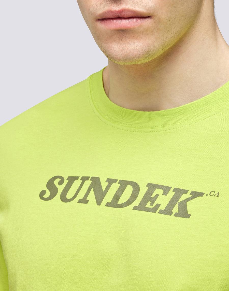 Sundek T-SHIRT GIROCOLLO CON LOGO m287tej7800-69101 Saldi Di Fabbrica