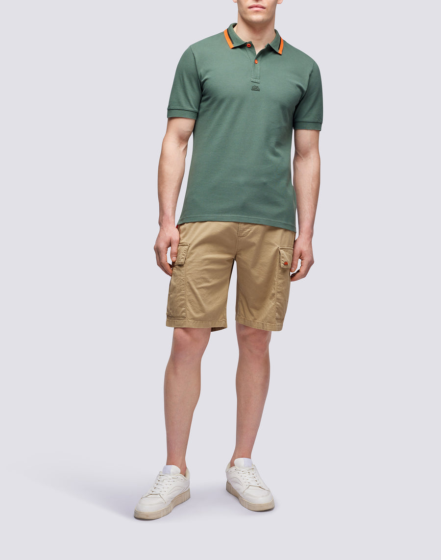 Sundek POLO IN COTONE PIQUET COMBINATO m997plpq500-a2701 I Più Venduti