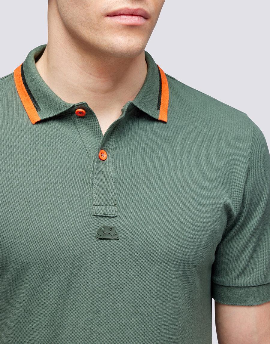 Sundek POLO IN COTONE PIQUET COMBINATO m997plpq500-a2701 I Più Venduti