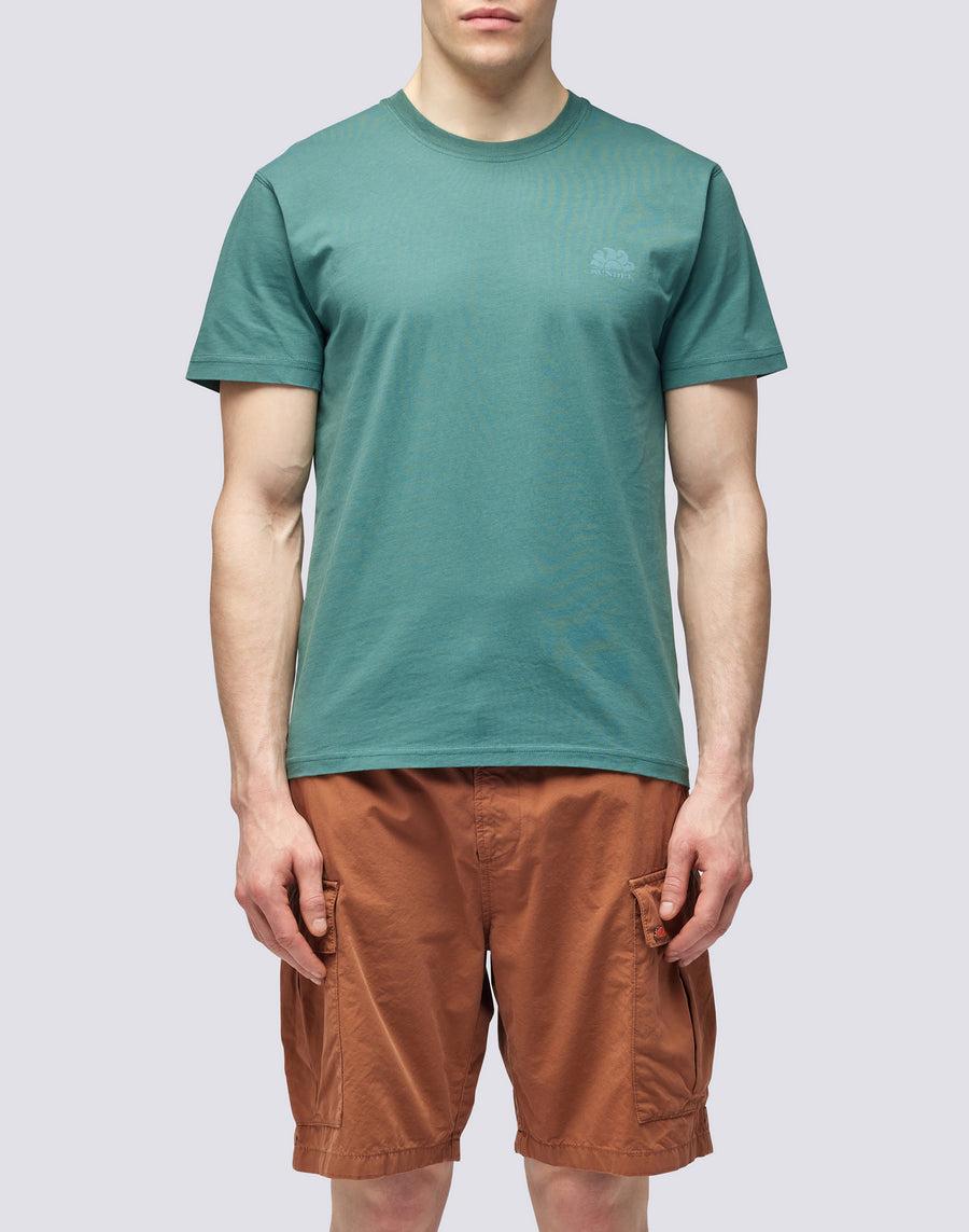 Sundek T-SHIRT GIROCOLLO CON LOGO m129tej78ot-a1600 2025